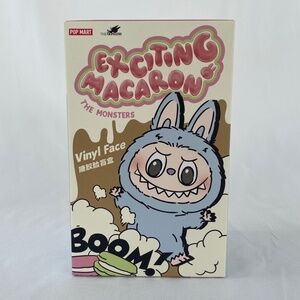 Pop Mart Sealed Lychee Berry Labubu The Monsters Exciting Macaron Plush Pendant